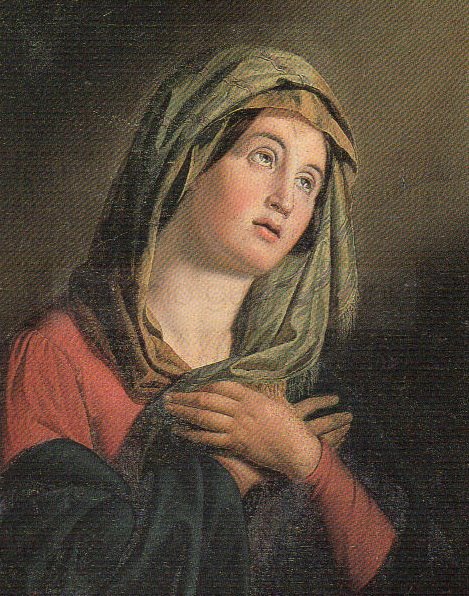 La Maddalena - 1874 - olio su tela cm. 80x65 - chiesa di San Filippo Neri - Cogno (BS)